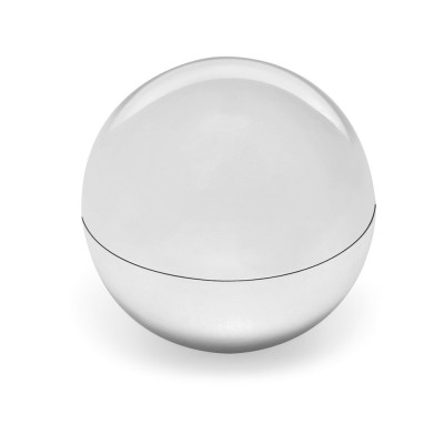 ALBA. Lip balm with ABS round-shaped packaging